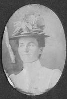 A Woman With A Beautiful Hat c.1910