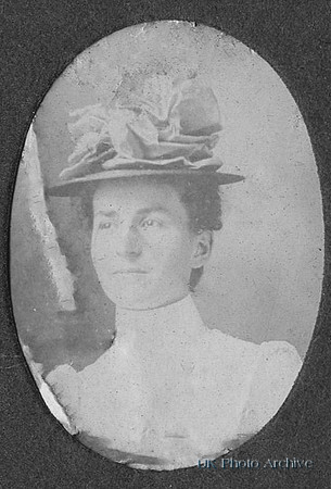 A Woman With A Beautiful Hat c.1910