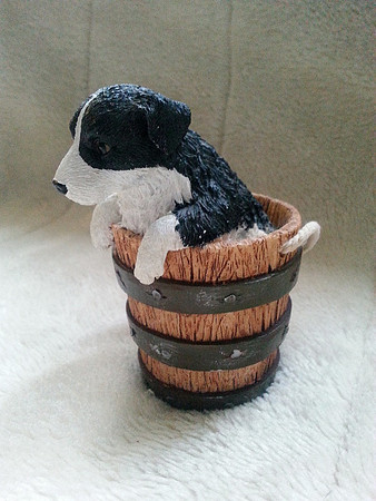 House Of Valentina Border Collie Puppy Figure