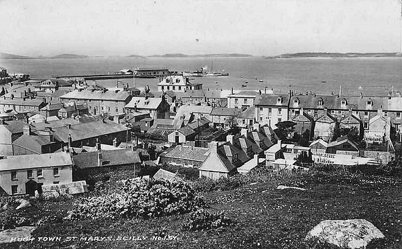 Hugh Town St Marys Scilly Isles