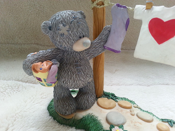 Me To You Bear Figurine Showing I Care