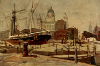 The Dock Board Offices From The Canning Graving Dock