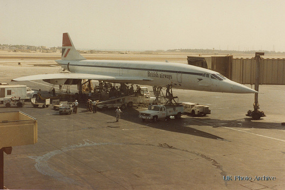 British Airways Concorde In New York 1979 Photo No 2