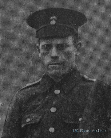 Graham H Pte 7931 3rd Northumberland Fusiliers