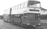 Merseyside Transport Dennis Dominator 0047 No 12 To City Centre Regiatration No CHF 347X
