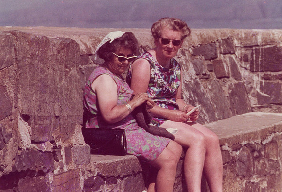 Sitting In The Sun In Newquay 1970