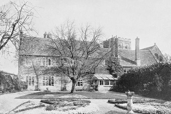 Iffley Rectory And Church 1890s