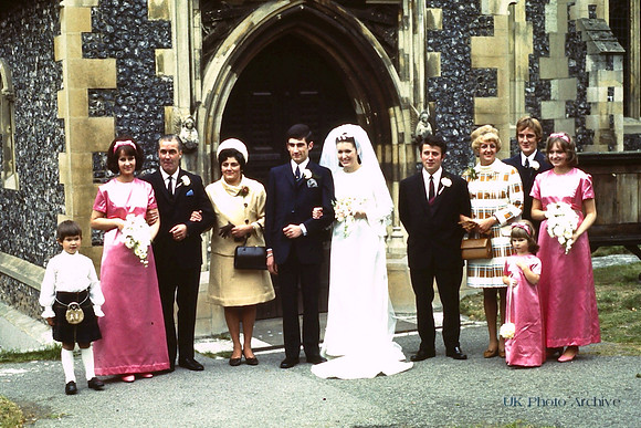 A 1960s Wedding Photo No 6