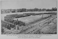 The 7th Btn The Royal Sussex Regiment Being Inspected By Major General J C Young CB