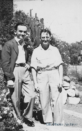 Bob Devis and Tony Devis At Bloemfontein Christmas 1937