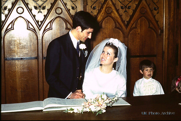A 1960s Wedding Photo No 2