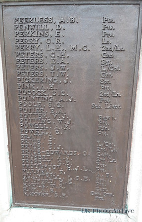 Sutton War Memorial Plaque 12