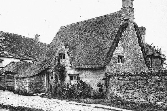 A Cottage At Finstock Oxfordshire 1905