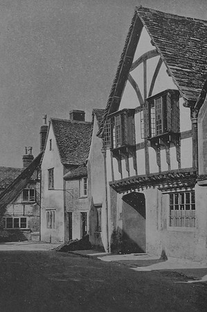 Lacock Village Wiltshire 1930s