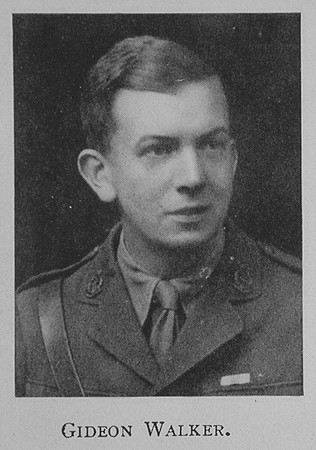 Walker G Captain MC + Bar Royal Army Medical Corps