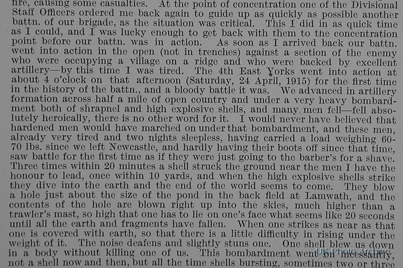 Hellyer S H 2nd Lt 4th East Yorks Regiment Obit Part 2