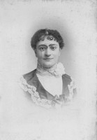 An Edwardian Lady Wearing Pince Nez
