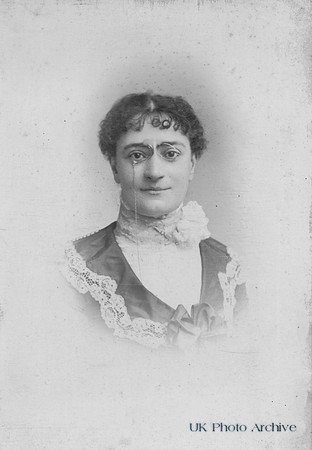 An Edwardian Lady Wearing Pince Nez