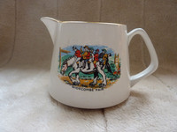 Vintage Lord Nelson Pottery Jug Widecombe Fair