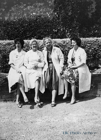 Four Hospital Workers Possibly Radiographers In The 1960s