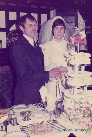 The Wedding Of Robert J Goff And Wendy E Smith North Walsham Norfolk 1974