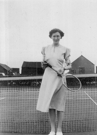 Playing Tennis In The 1950s