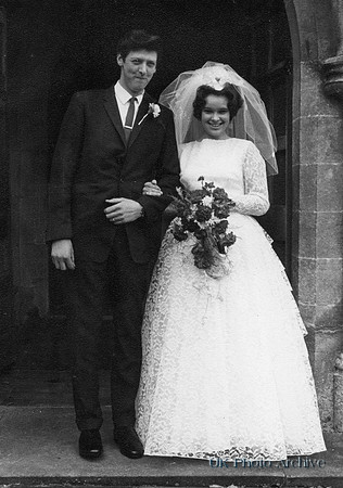 The Wedding Of Keith M List And Diana R Steedman North Walsham Norfolk 28th Mar 1970
