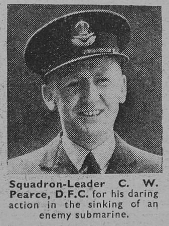 Pearce C W Squad Leader DFC Royal Air Force