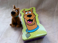 Scooby Doo Tin And Soft Key Ring Toy