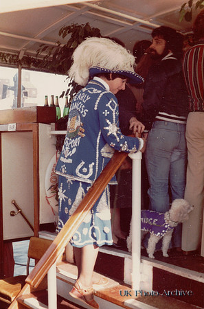 A Pearly Queen And Pearly Dog
