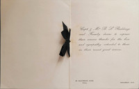 Memorial Card Mary Catherine Raddings Died 23rd November 1919 Inside