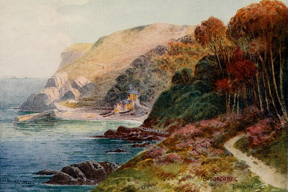 Babbacombe Torquay Devon 1907