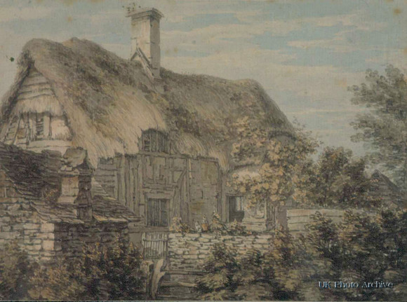 Cottage At Ashtead By Thomas Hearne 1700s