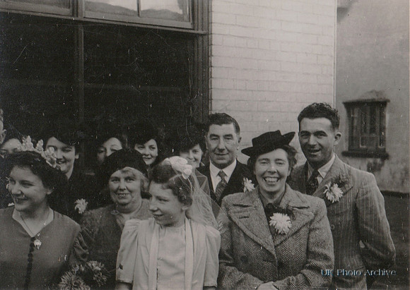 Double War Wedding Joan E Jones And William Pulham, Mary Pratley And Stanley Hardy Oct 1944 No 3