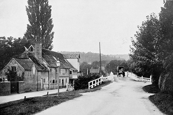 Goring Mill And Bridge 1890s