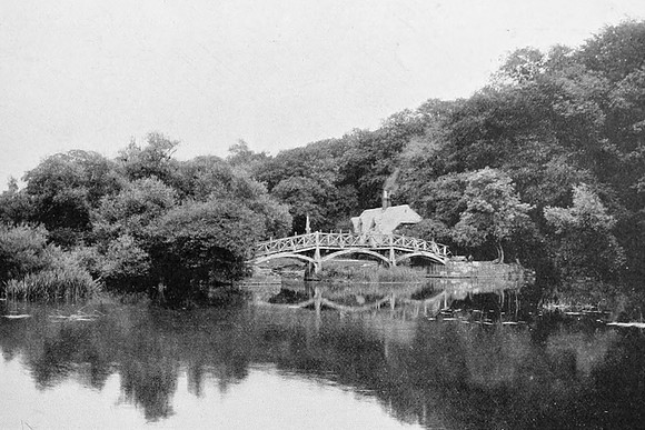 Nuneham Woods And Cottage 1890s
