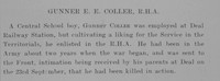 Collier E E Dvr 70518 Royal Horse Artillery Obit