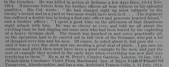 Robertson-Glasgow A W Captain Indian Army Obit Part 2