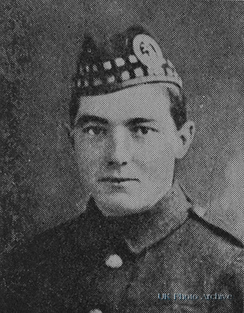 Le Sueur C G Pte 3158 5th Seaforth Highlanders