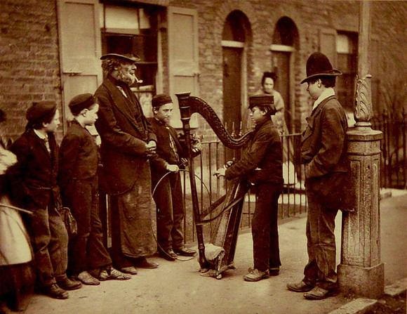 Italian Street Musicians London 1877