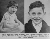 Beesley Myra Patricia And Vincent Stanley