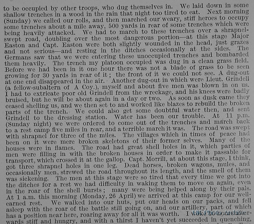 Hellyer S H 2nd Lt 4th East Yorks Regiment Obit Part 4