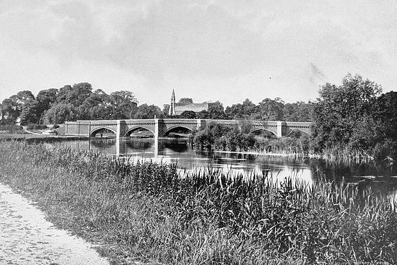 Bridge And Church Clifton Hampden 1890s