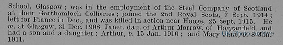 Jenkins R Pte 3845 2nd Royal Scots Obit Part 2