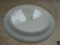 Two JHW & Sons Ltd Hanley Falcon Ware Large Meat Platters Narcissus Design