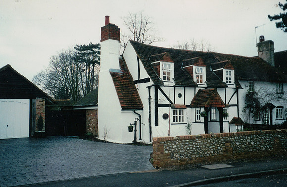 Cottages In Woodfield Lane Ashtead 1990s