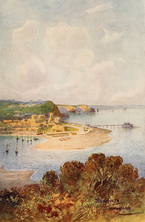 Teignmouth From Shaldon Devon 1907