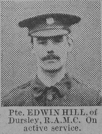 Hill E Pte Royal Army Medical Corps The Vivid 27th Feb 1915