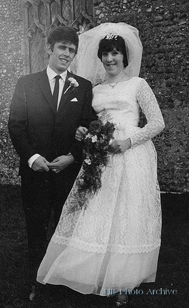 Wedding Of John W Thompson And Shirley A Elliott North Walsham Norfolk 1968