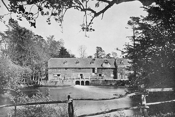 Dorchester Mill River Thame  1890s